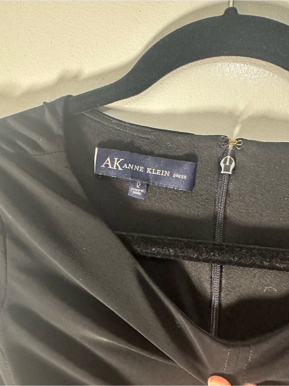 Anne Klein black solid - Picture 2 of 4
